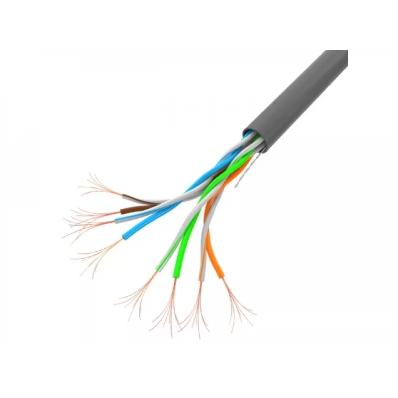 Cabo de rede Lanberg LCU5-11CC-0305-S cinzento 305 m Cat5e U/UTP (UTP)