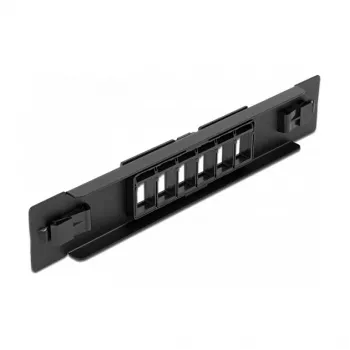 Painel de ligação Keystone 6 portas DeLOCK 66819
