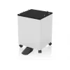 Suporte de chão para impressora Epson 7112285 — suporte de chão para impressoras Epson WorkForce Pro, preto ou branco