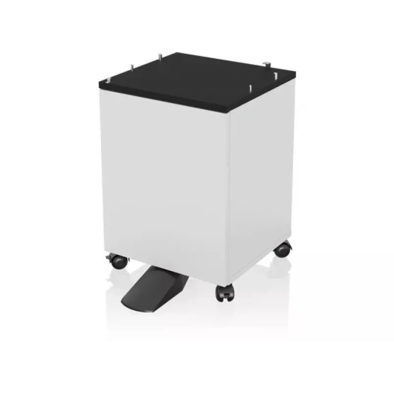Suporte de chão para impressora Epson 7112285 — suporte de chão para impressoras Epson WorkForce Pro, preto ou branco
