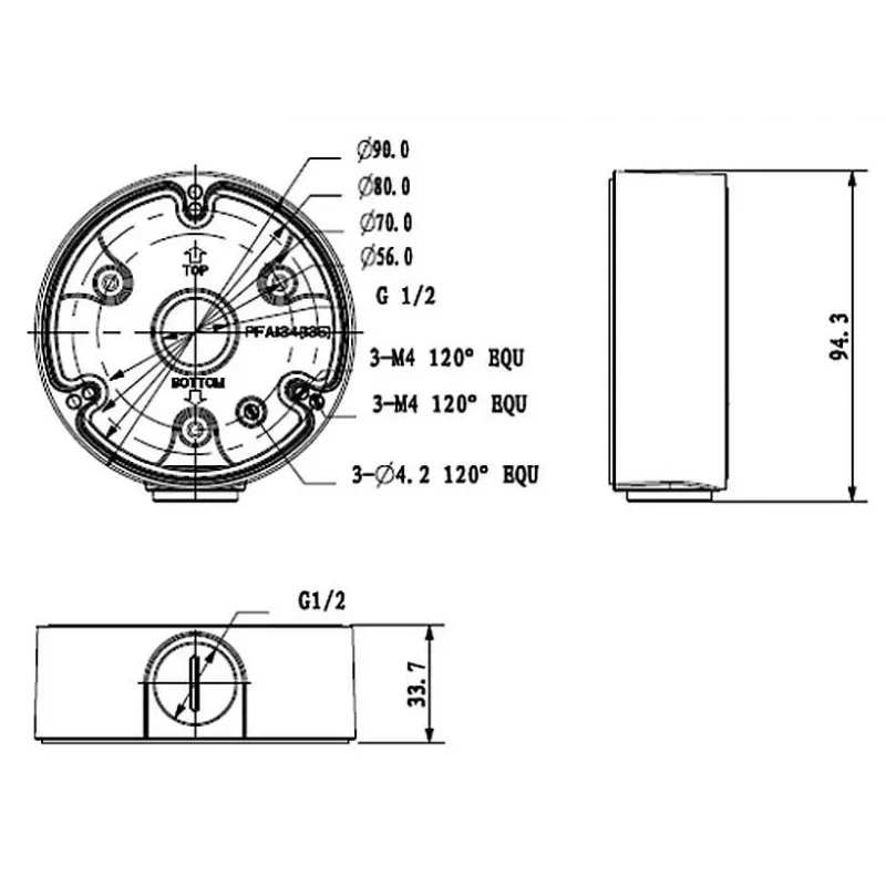 Adaptador de câmara PFA135