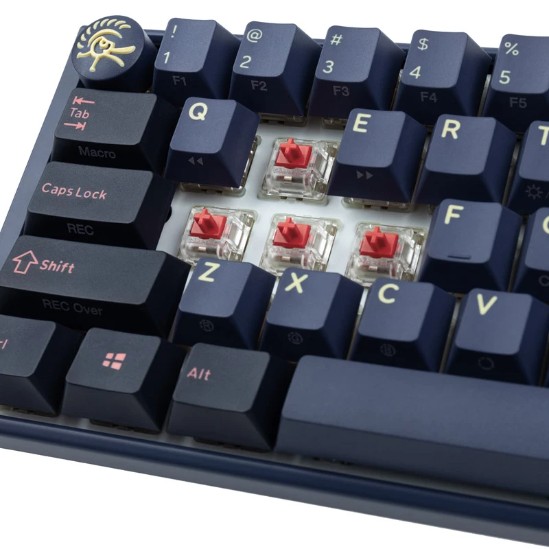 Teclado Ducky One 3 SF Gaming USB QWERTY inglês azul