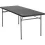 Mesa de campismo Coleman 2199848 preto polipropileno aço 760 mm x 1830 mm