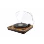 Gira-discos com transmissão por correia AKAI ATT-11BT — castanho, 33/45/78 rpm, 0,8 W RMS