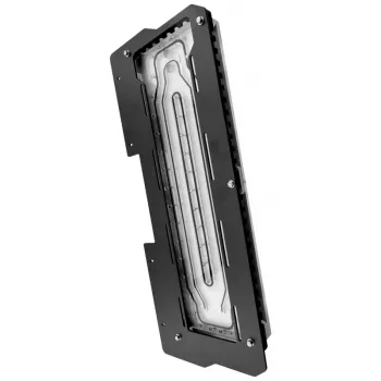 Placa de distribuição frontal para refrigeração líquida personalizada de PC, Singularity Spectre 2.0 Elite – suporte frontal para reservatório/fluxo (SC-SPECTRE-ELITE-FRONT-BK)