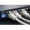 Cabo de rede Extralink par entrançado CAT5E FTP interior 305M cinzento
