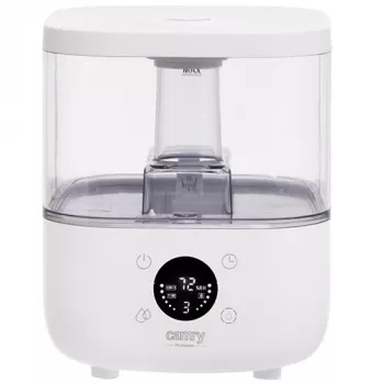 Camry | CR 7973w | Humidificador | 23 W | Capacidade do depósito de água 5 L | Adequado para divisões até 35 m² | Ultrassónico | Capacidade de humidificação 100-260 ml/h | Branco