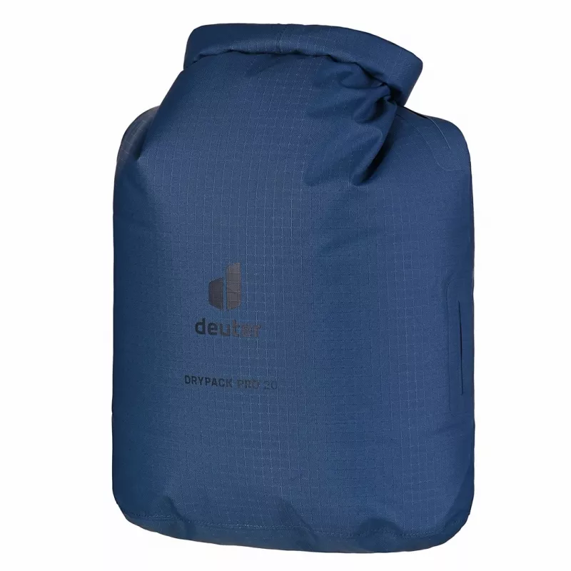 Saco impermeável DEUTER Drypack Pro 20 – capacidade de 20 L, fecho enrolável, costuras soldadas