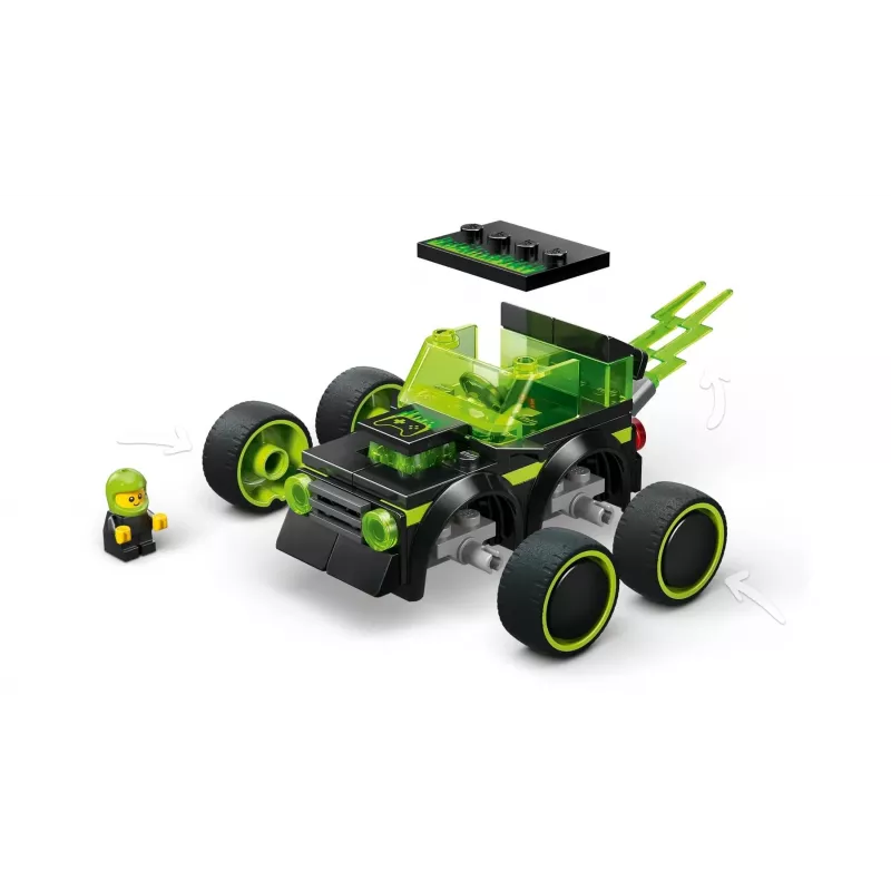 LEGO CITY 60484 Rides - Carro de Corrida Gaming
