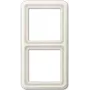 Tampa cega para calha DIN JUNG CD 582 W marfim, duroplasto, 18 mm x 152 mm