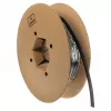 Tubo de gestão de cabos Label the Cable LTC Pro 5111, 10 m, preto – para agrupar e organizar cabos