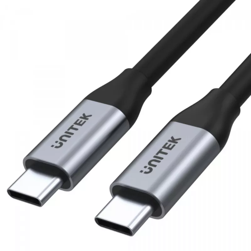 Cabo USB UNITEK C14091ABK USB 3.2 Gen 2 2m USB-C preto