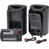 Yamaha STAGEPAS 400BT sistema PA portátil, mesa de mistura de 8 canais, amplificador de potência integrado
