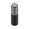 Carregador de automóvel GaN Akyga AK-CH-26 12/24 V, 100 W, USB-C PD 3.0 + USB-A QC 3.0, cinzento