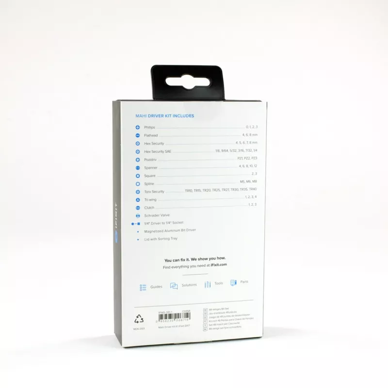 Conjunto de pontas de precisão iFixit Mahi - parafusos
