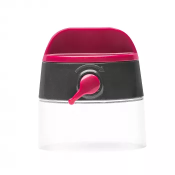 Picadora manual JATA HMAQ4508 preto rosa lâmina de aço inoxidável