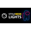 Luz LED néon decorativa MANTA SNL27BLT Style Neon Lights ASTRONAUT, luz LED de mesa/parede pronta a ligar