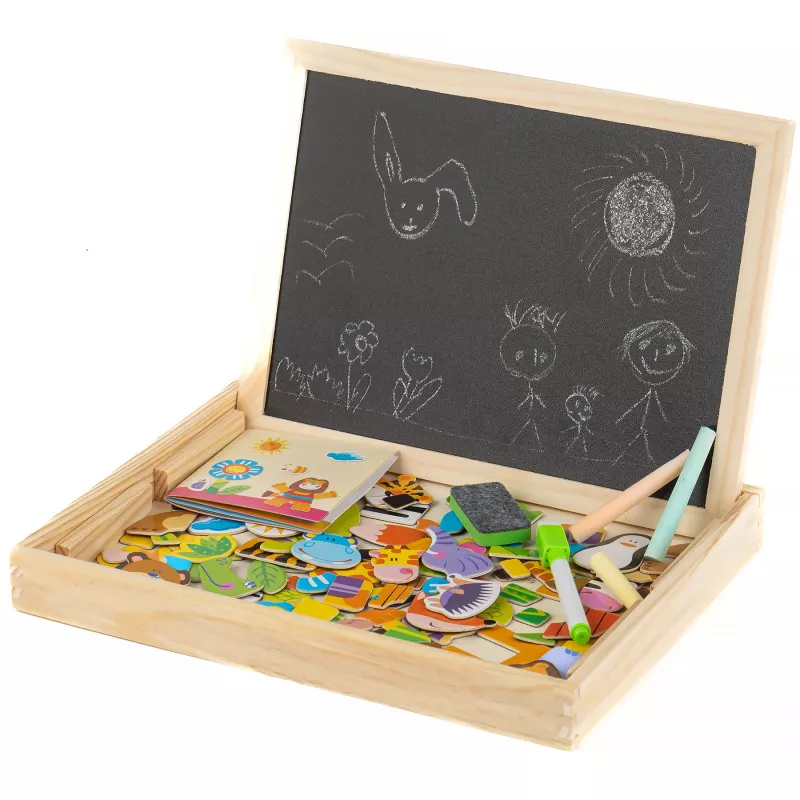 Extralink Toys quadro de giz e magnético educativo de dupla face