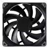 Ventoinha de caixa PHANTEKS M25 PWM 140 mm – pack de 3, preto