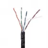 Cabo de rede LANBERG LCU6-10CC-0305-BK U/UTP Cat6 305 m, 23 AWG, CCA, 250 MHz, preto