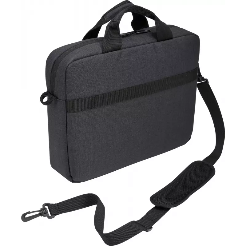 Case Logic Huxton | Compatível com portáteis até 13,3 polegadas | Pasta para portátil | preto | alça de ombro