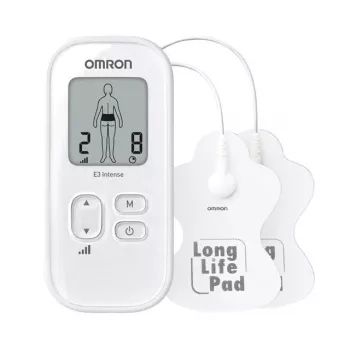 Aparelho de terapia da dor TENS Omron E3 Intense HV-F021-E4W