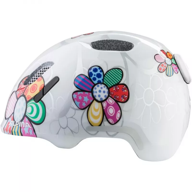 Capacete de bicicleta ALPINA XIMO 2 FLASH WHITE FLOWER GLOSS 49-54