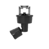Axis T91A33 Lighting Track Mount - suporte de câmara - interior - preto (pack de 4)