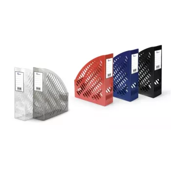 Organizador vertical Forpus, 7 cm, cor de fumo, plástico 1003-011