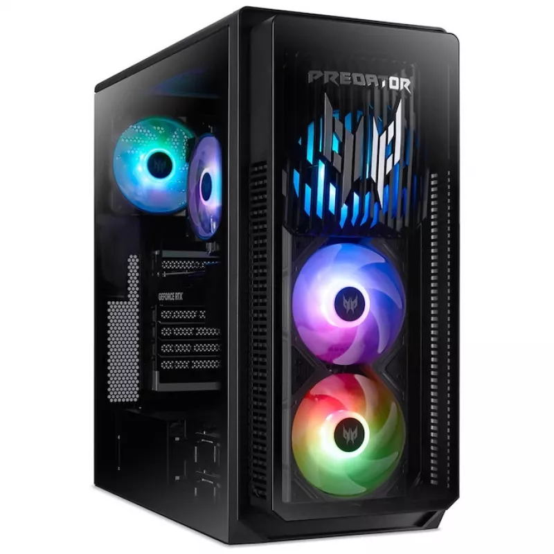 Desktop Acer Predator PO5-660 — Intel Core Ultra 7 265F, 64 GB DDR5, 4 TB SSD, NVIDIA GeForce RTX 5080, Windows 11 Home