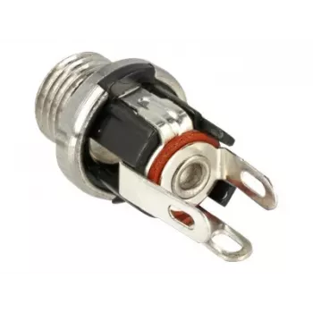 Conector de cabos DeLOCK 89910 DC preto níquel