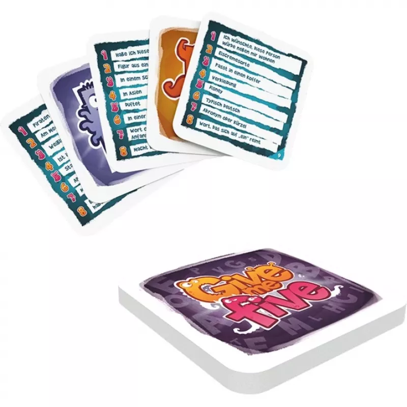 Give me five, jogo de festa
