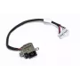Conector fêmea de alimentação com cabo, HP DV6-6000