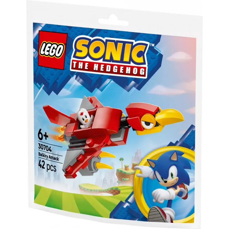 Conjunto de jogo LEGO Sonic the Hedgehog 30704 — conjunto de jogo Barkilyr-Angriff, 42 peças, inclui minifigura colecionável