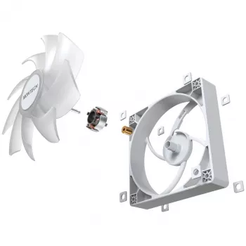 Conjunto de ventoinhas para caixa Montech GF120 PWM ARGB 3-em-1 — ventoinha PWM de 120 mm com iluminação ARGB