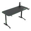 Secretária GameMax D140-CARBON — Secretária gaming/escritório, peso líquido 20,5 kg, dimensões brutas 125×795×682 mm