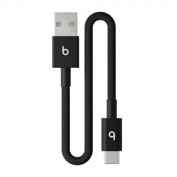 Cabo USB-C para USB-A Apple MEQL4EE/A 20 cm — preto