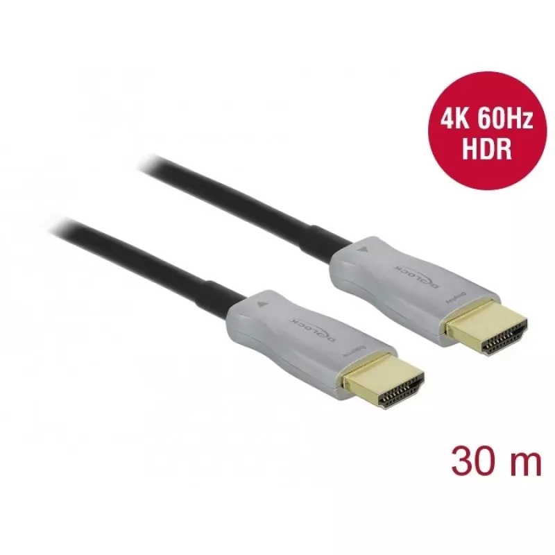 Cabo ótico ativo HDMI DeLOCK 85049 4K 60 Hz 30 m