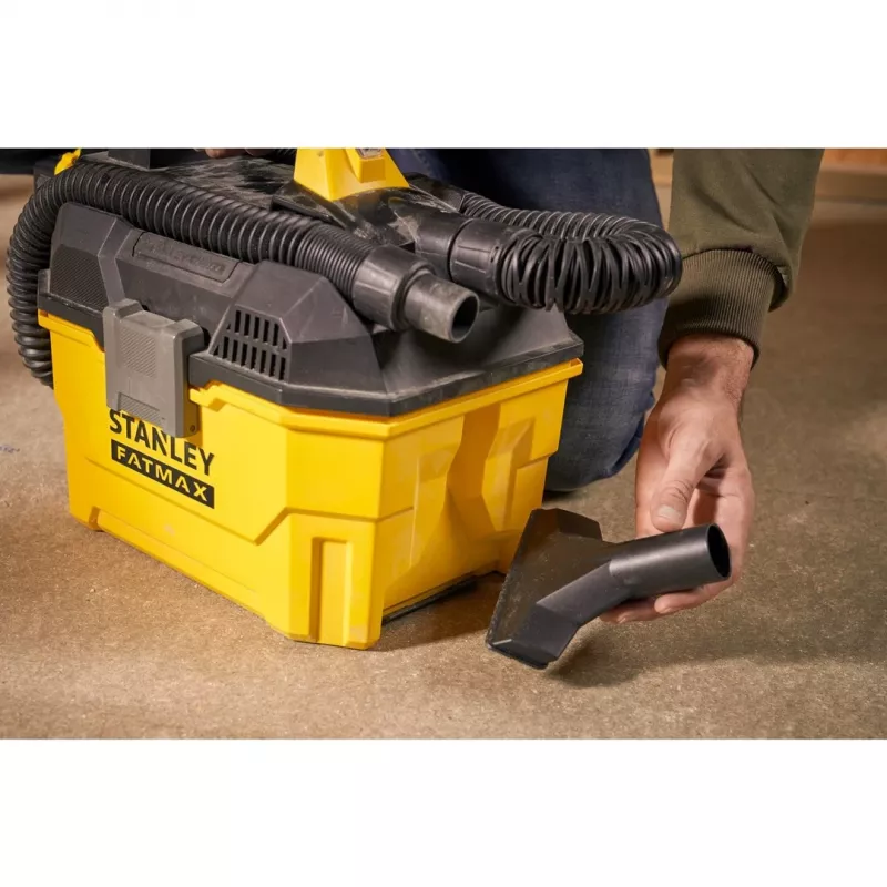 Stanley FATMAX SFMCV002B-XJ Aspirador 7,5 L aspirador de tambor húmido e seco sem saco