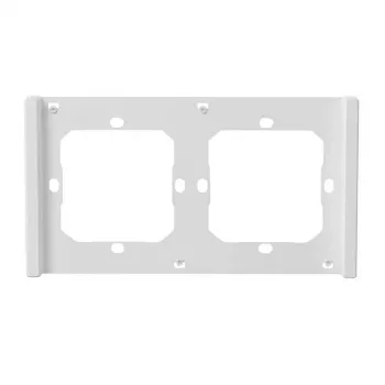 Moldura de interruptor de parede Sonoff M5-80 dupla branca para instalação de 2 módulos