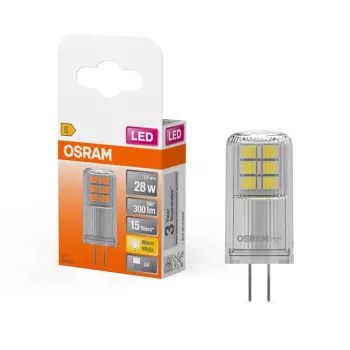 Lâmpada LED Osram STAR Branco Quente 2700 K 2,4 W G4 F