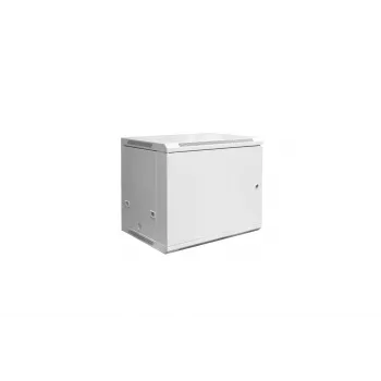 Armário rack de parede Allied Telesis DN-W19 12U cinzento-claro, altura de montagem 12U, design de montagem em parede