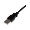 Cabo USB 2.0 A para B em ângulo reto StarTech.com 3 m – M/M, 3 m, USB A, USB B, USB 2.0, preto