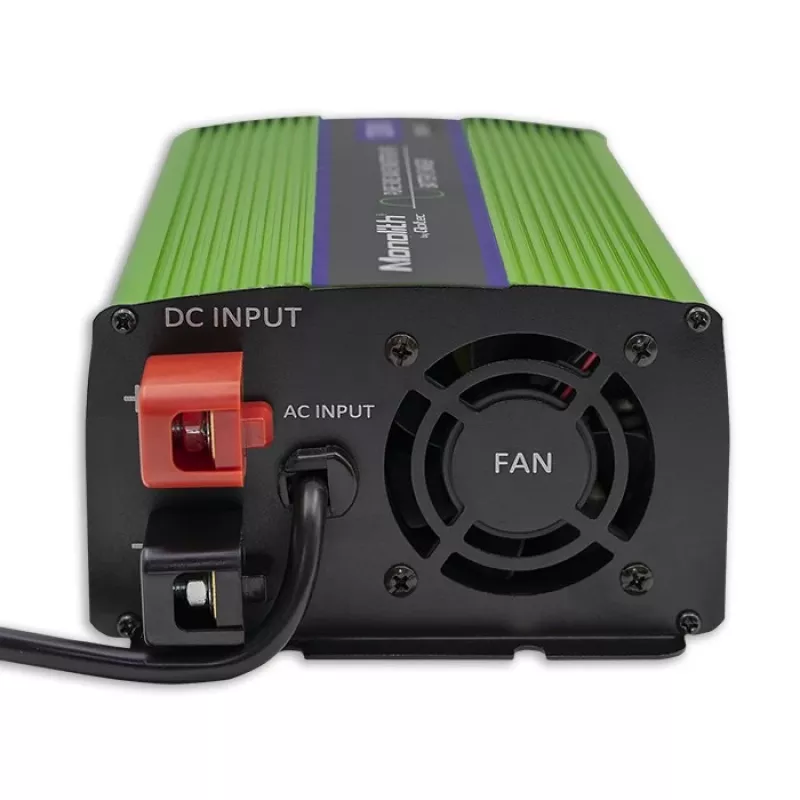 Inversor automóvel Qoltec Monolith 1200 W Verde 12 V