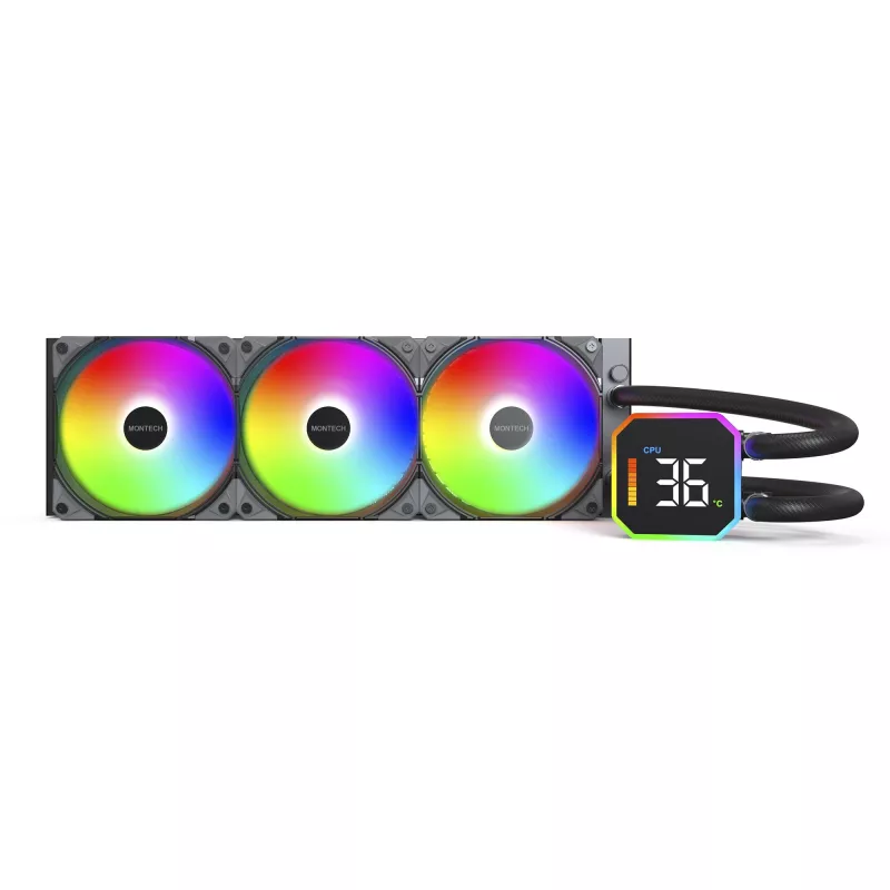 DISSIPADOR CPU MULTI SOCKET PRETO/HYPERFLOW DIGITAL 360 MONTECH