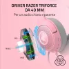 Razer Kraken Kitty V2 RZ04-04730200-R3M1 auscultadores gaming com fio, USB-A, microfone, drivers de 40 mm, Quartz Pink