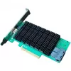 HighPoint Rocket 710L 8x Portas para PCIe 3.0 x8 12Gb/s SAS DAS - Serial Attached SCSI (SAS) - SAS1