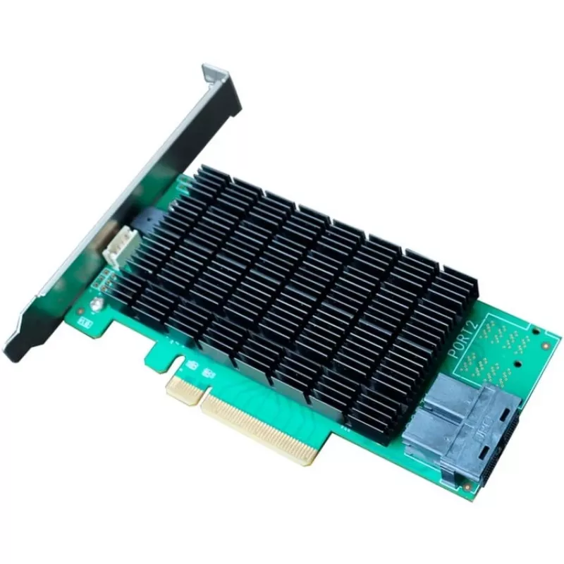 HighPoint Rocket 710L 8x Portas para PCIe 3.0 x8 12Gb/s SAS DAS - Serial Attached SCSI (SAS) - SAS1