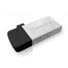 Pen drive Transcend JetFlash Mobile 380 - 16 GB - USB 2.0 - prateado (TS16GJF380S)