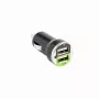 Sbox CC-221B carregador de automóvel USB duplo CC-221B preto